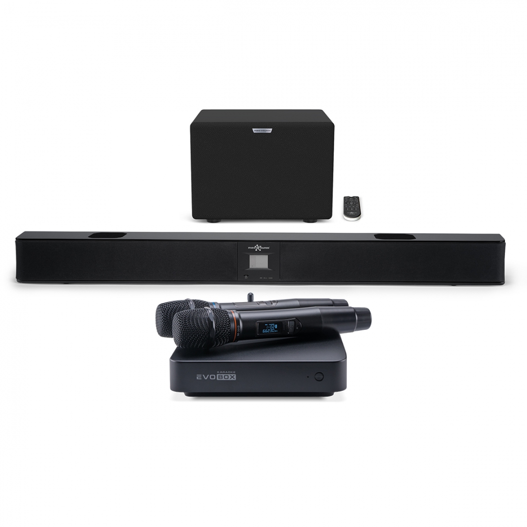 караоке-комплект EVOBOX Plus + EvoSound Bar (саундбар с караоке) в Учалах