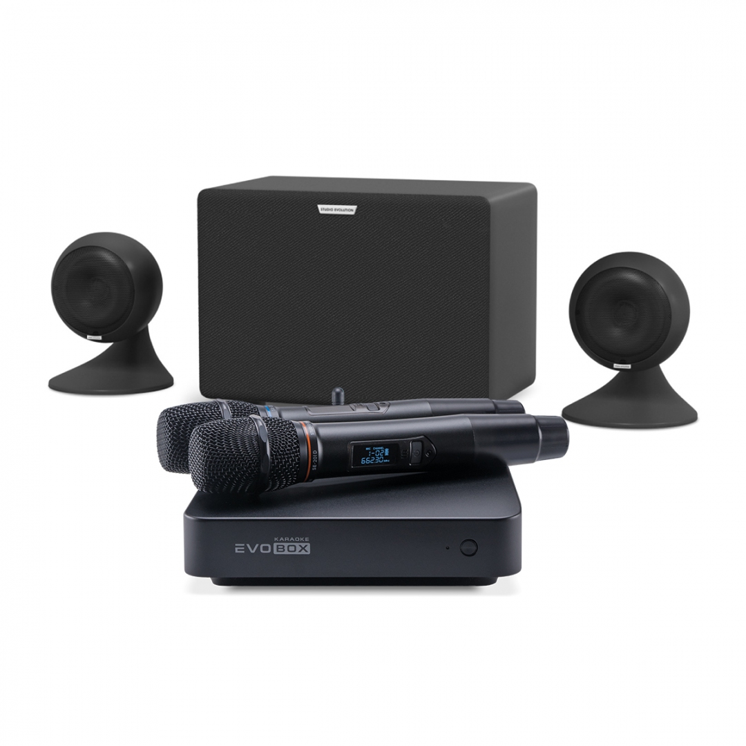 караоке-комплект EVOBOX Plus + EvoSound Sphere 2.1 в Учалах