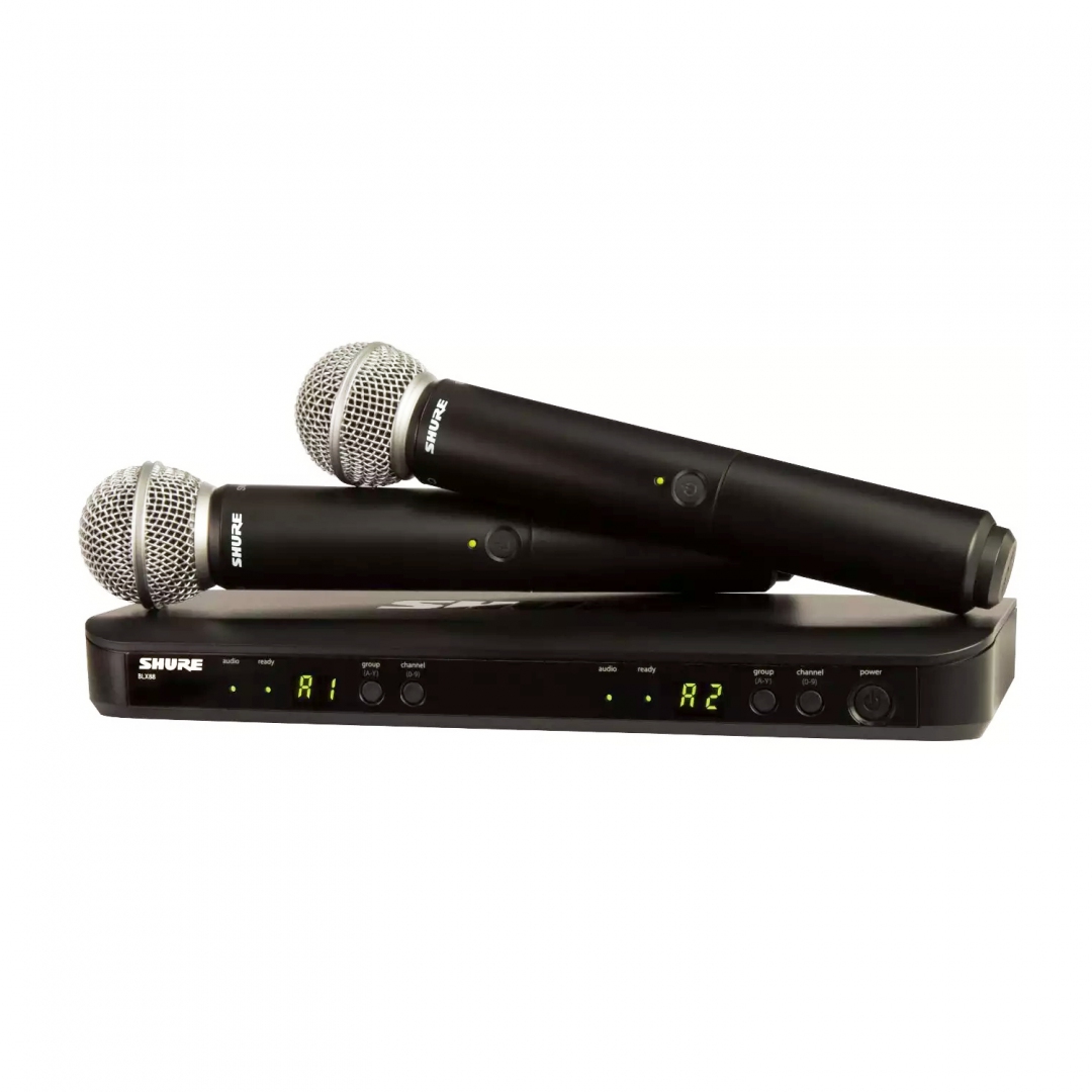 SHURE BLX288E/SM58 M17 вокальная радиосистема в Учалах