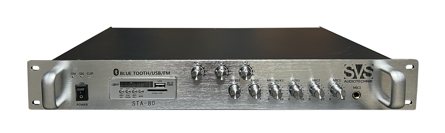 SVS Audiotechnik STA-80 Микшер-усилитель для систем Public Address в Учалах