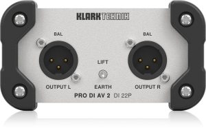 Klark Teknik DI 22P пассивный стерео директ-бокс в Учалах