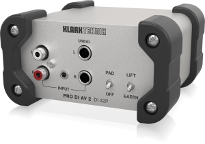 Klark Teknik DI 22P пассивный стерео директ-бокс в Учалах